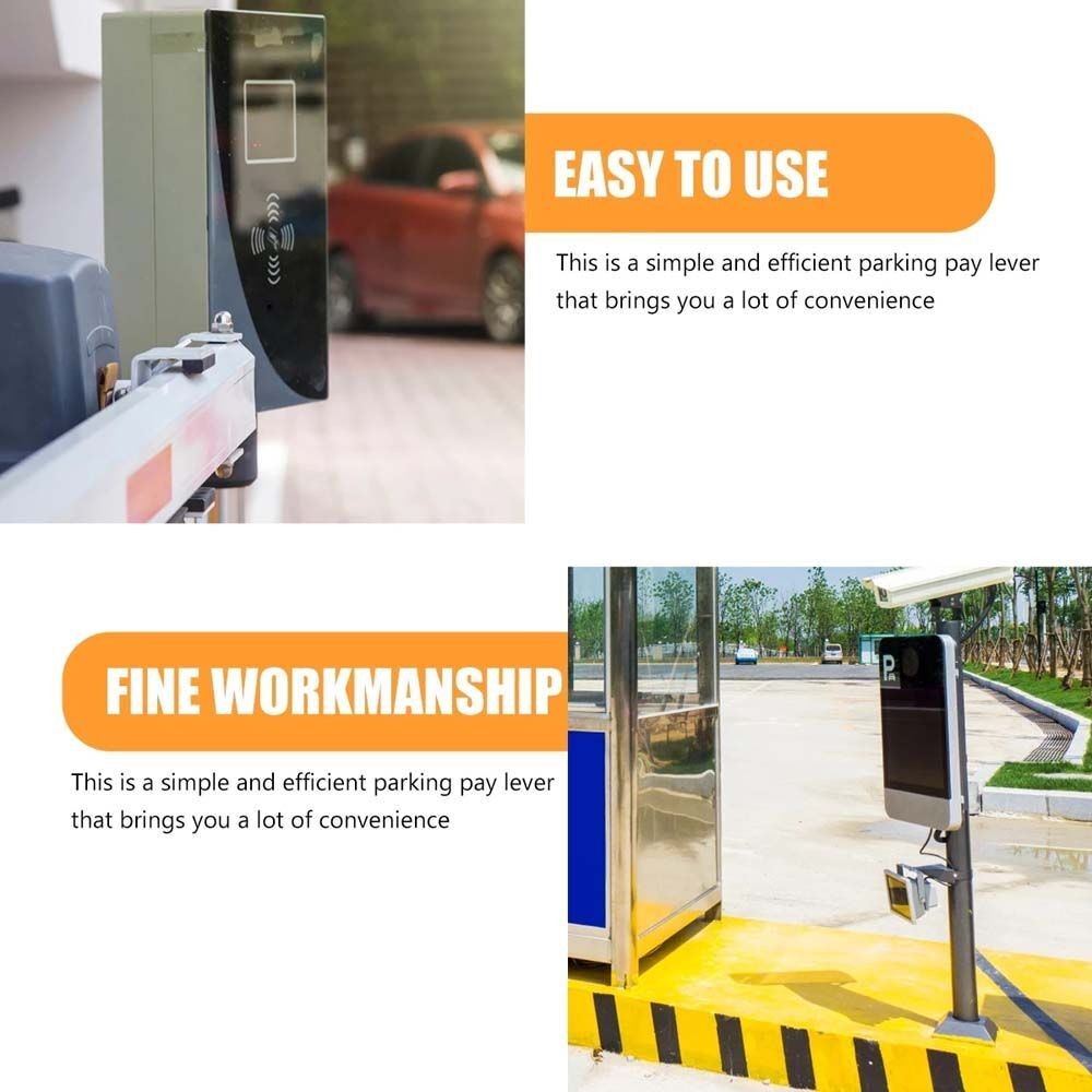 Stick Vehicle Parking Toll Parking Telescopic Punch Bar  Contactless Payment Rod