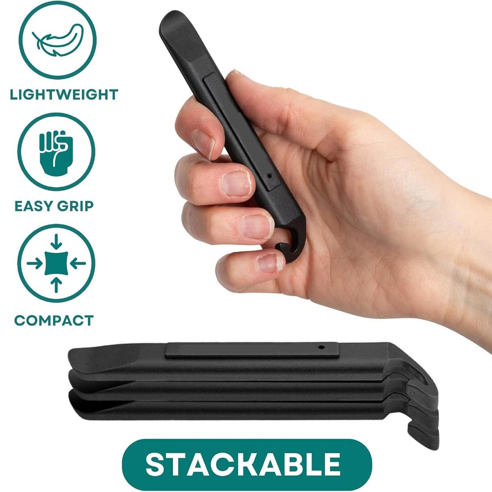 Pack of 3 Tyre Levers Plastic Durable Lightweight New Bike Cycle Tools