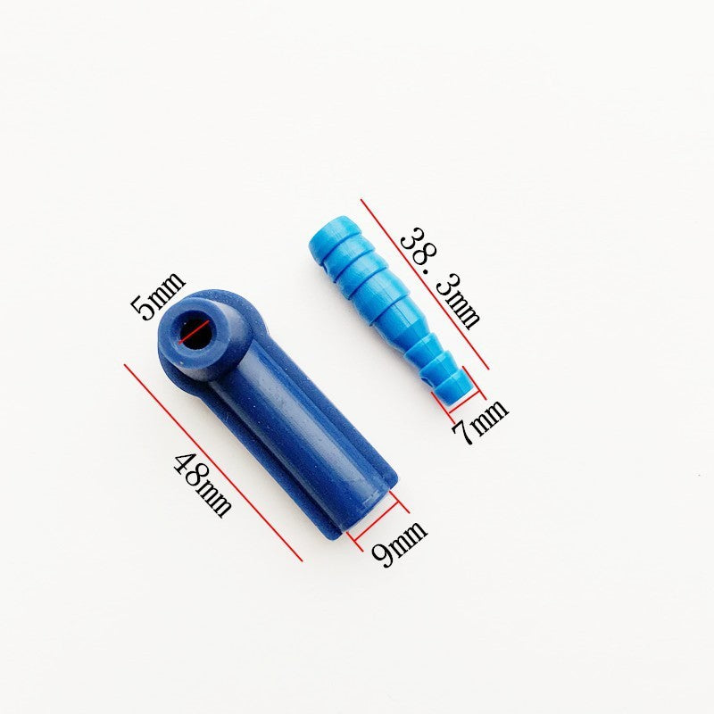 12 Pcs Vacuum Bleeder for Brakes Pump Kit Pneumatic Oil Pumping Unit