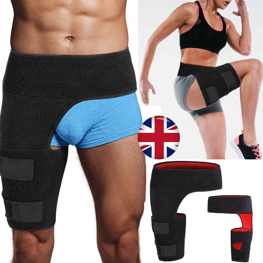 Adjustable Belt Hip Sciatica Nerve Pain Relief Groin Wrap Brace Rib Support UK
