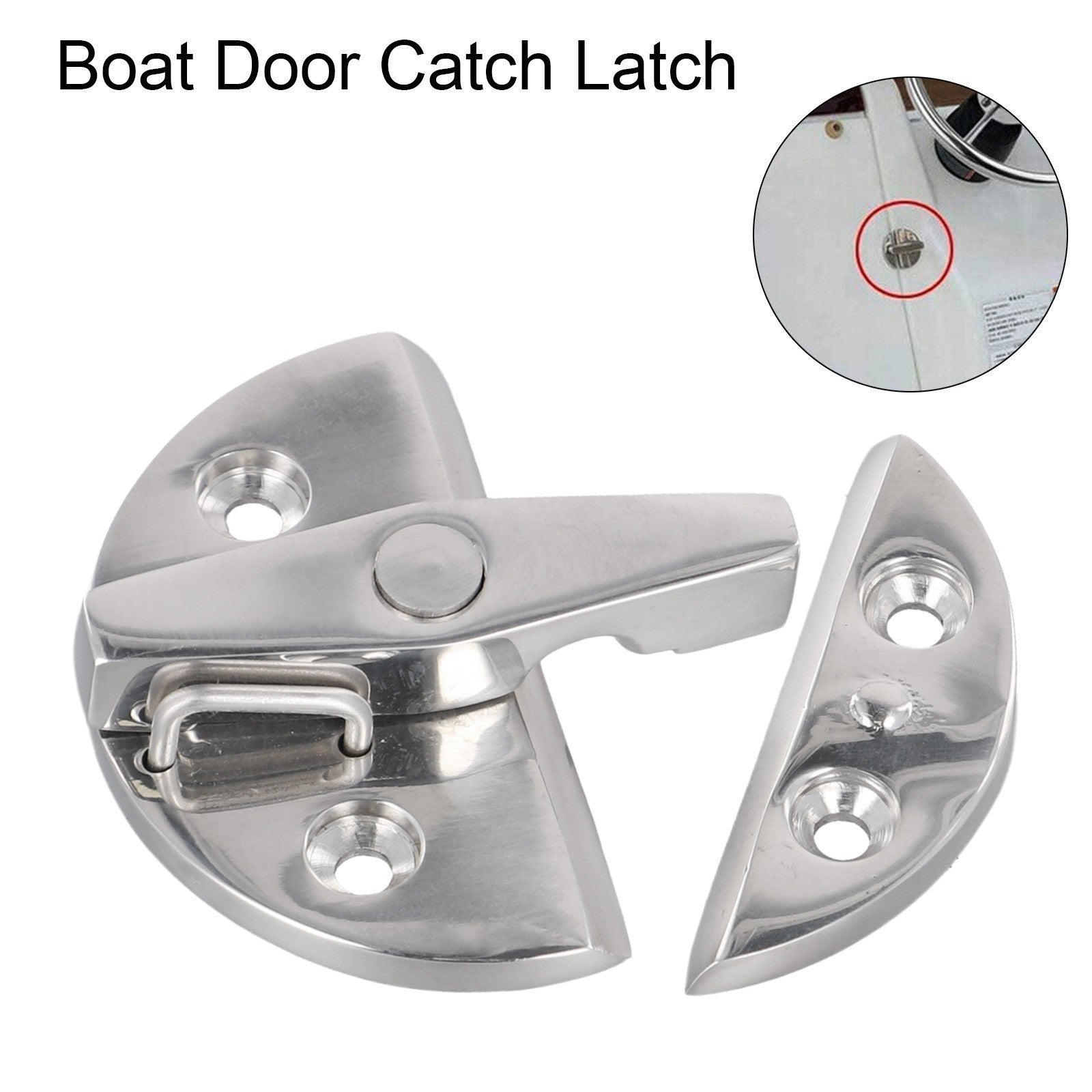 User Friendly Marine Boat Door Catch Latch Quick and Simple Installation