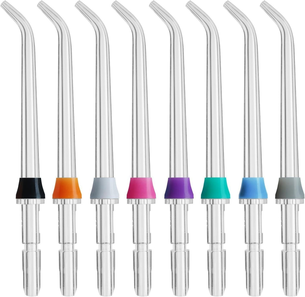 8Pcs Replacement Classic Jet Tips for Waterpik Flosser WP100 250 300 450.....950