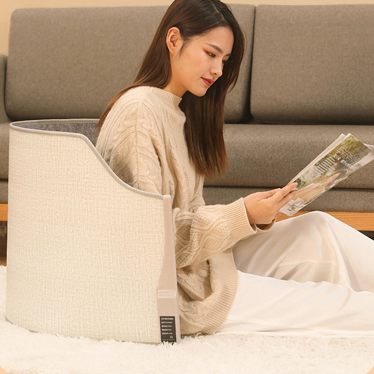 Electric Space Heater Foot Warmer Table Heater Winter 360° All Round Heating