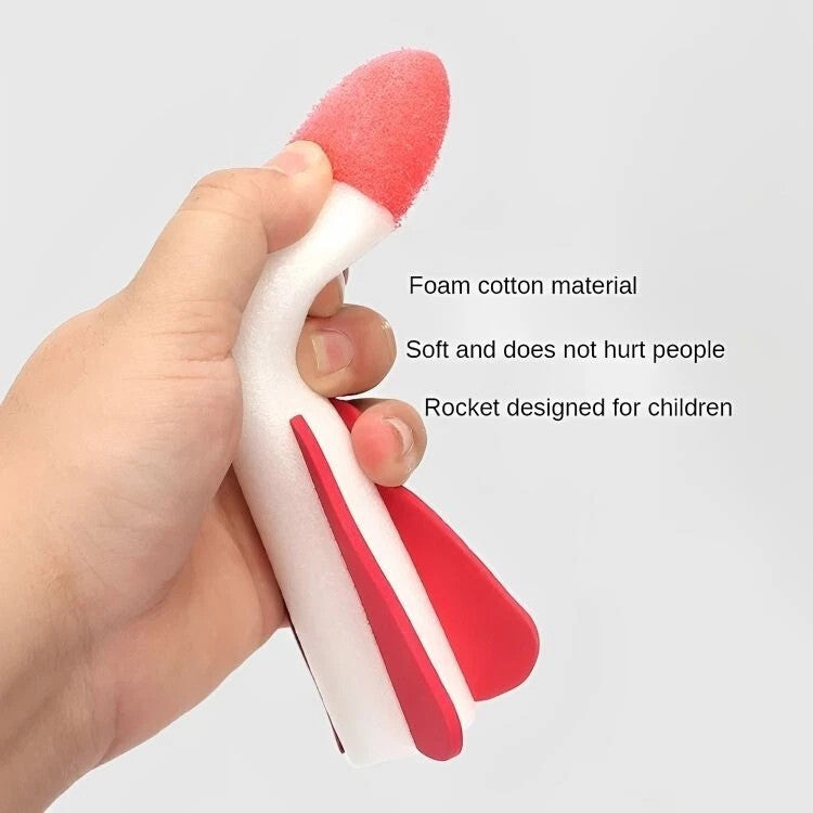 Toy Rocket Launcher for Kids with 3 Foam Rockets and Toy Air Rocket Launch Gift~