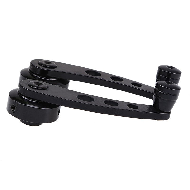Pair Universal Black Car Truck Window/Door/Winder Riser Crank Handle Riser Alloy