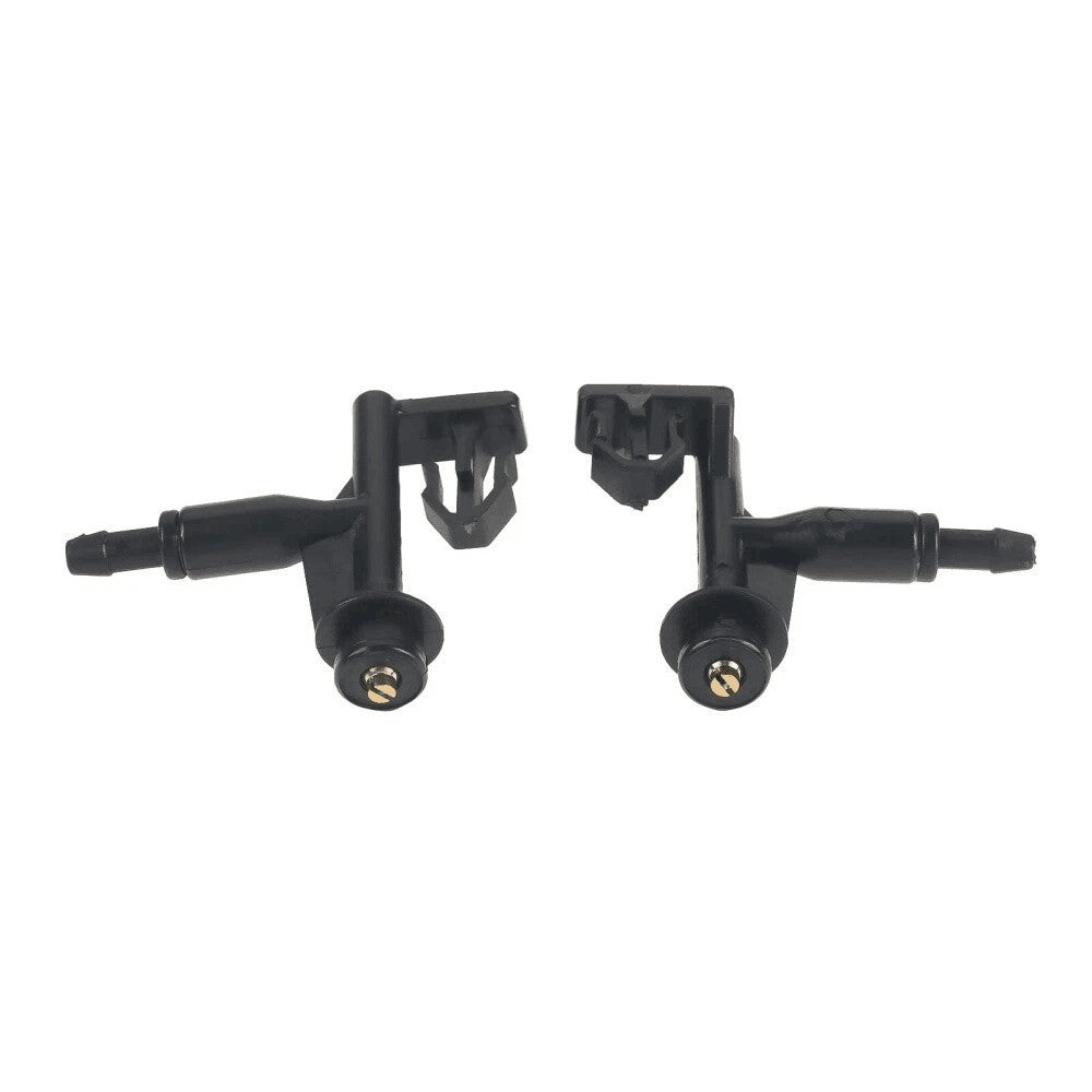 2Pcs Front Windshield Wiper Washer Jet Nozzles For Honda Fit Jazz 76810-T5A-003