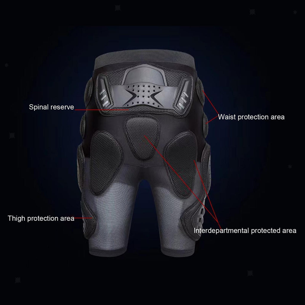 Protective Padded Shorts Motorcycle Riding Shorts Shock Absorbing Comfortable
