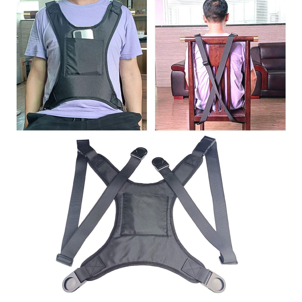 Seat Belt Harness Fixing Belt Non Slip Chair Waist Belt Adjustable Anti Falling