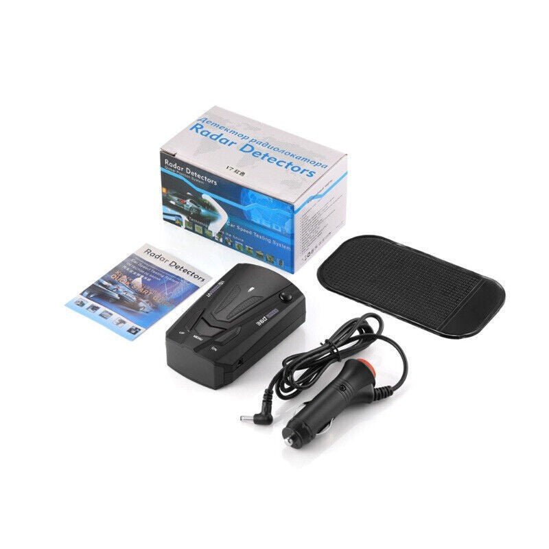 Car Radar GPS Speed For 16 Band V7 360°Police Safe Detector Voice Alert Laser