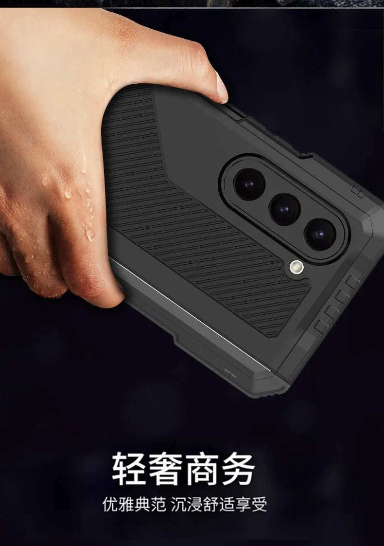 For Samsung Galaxy Z Fold 7 6 5 4 Metal Aluminum Shockproof Armor Case Cover