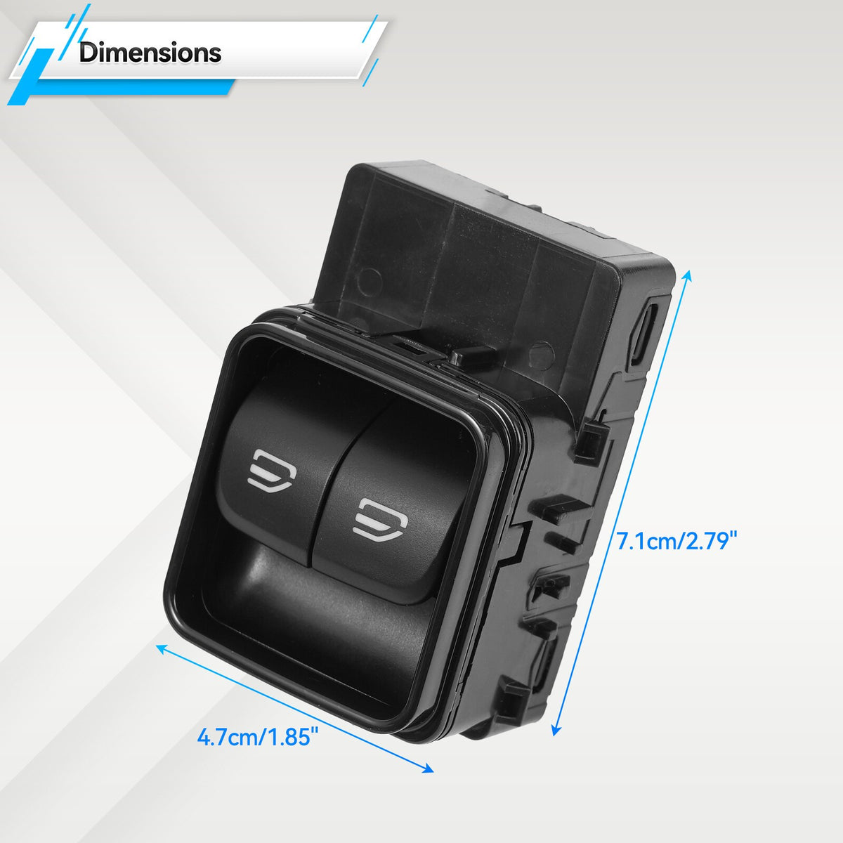 Window Switch Driver Side For Mercedes Sprinter 907 910 2018-2022 A9079058902.*