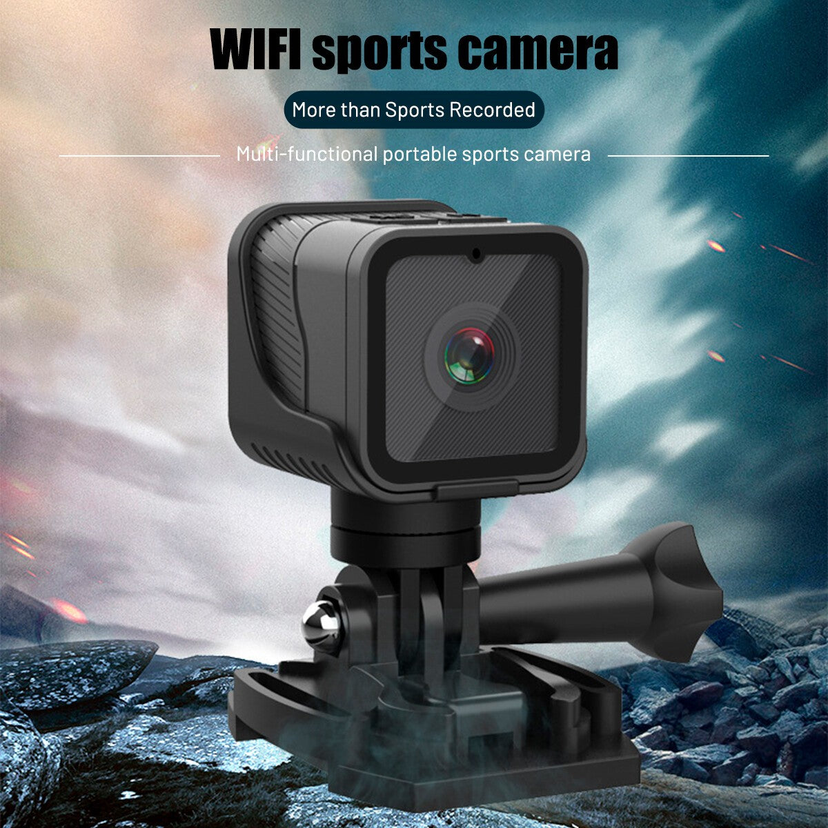 FULL HD 1080P MOTOR BIKE MOTOR CYCLE ACTION HELMET SPORTS CAMERA WiFi CAM UK