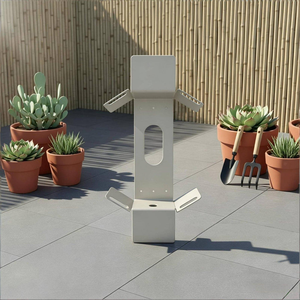 Garden Hose Rack Wall Rack Heavy Duty Metal for Terrace Basement Garage