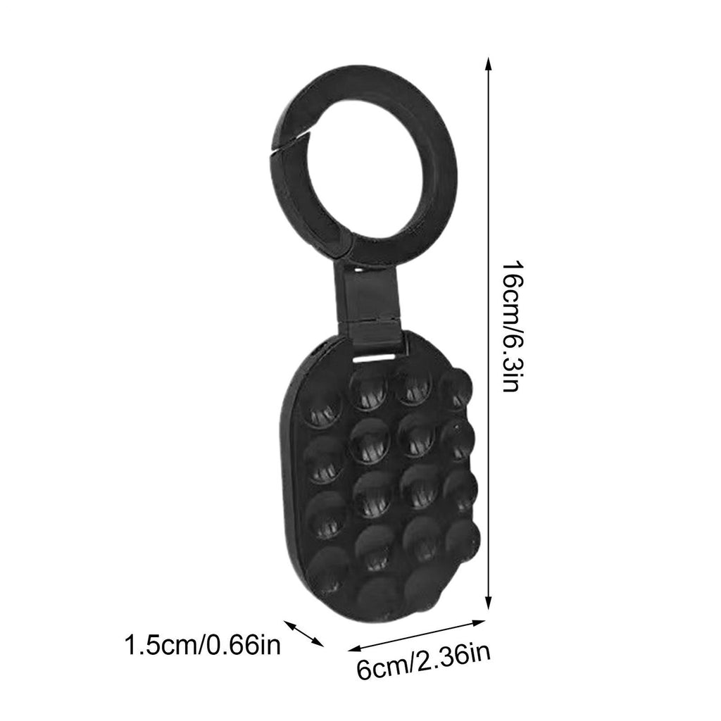 Magnetic Phone Holder For Car Suction Cup Automobile Bracket 360 Degree