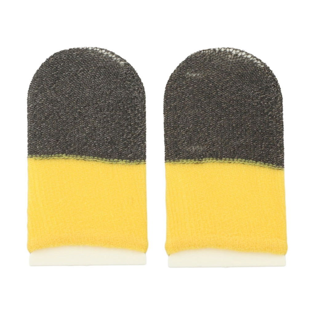 For Mobile Gaming Accessories Silver Fiber Thumb Sleeves for Precision Control