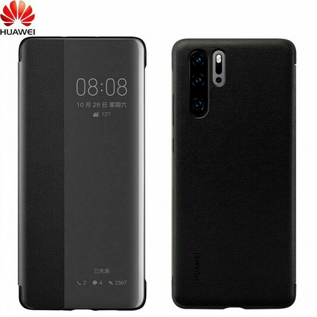 For HUAWEI P30 Pro Protective Case Smart View Window Leather Flip Cover