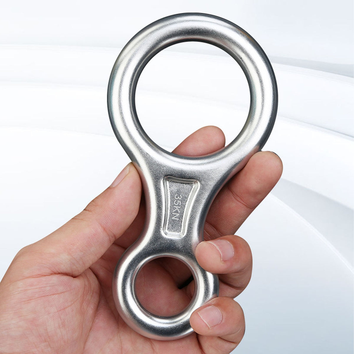 Figure 8 Descender 35KN Heavy Duty Colored Climbing Gear Downhill Equipment For