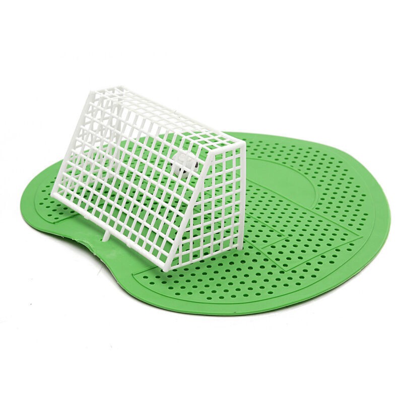 Home Garden Football Goal Design Urinal Screen Mats 5 Pack Soccer Style Mat