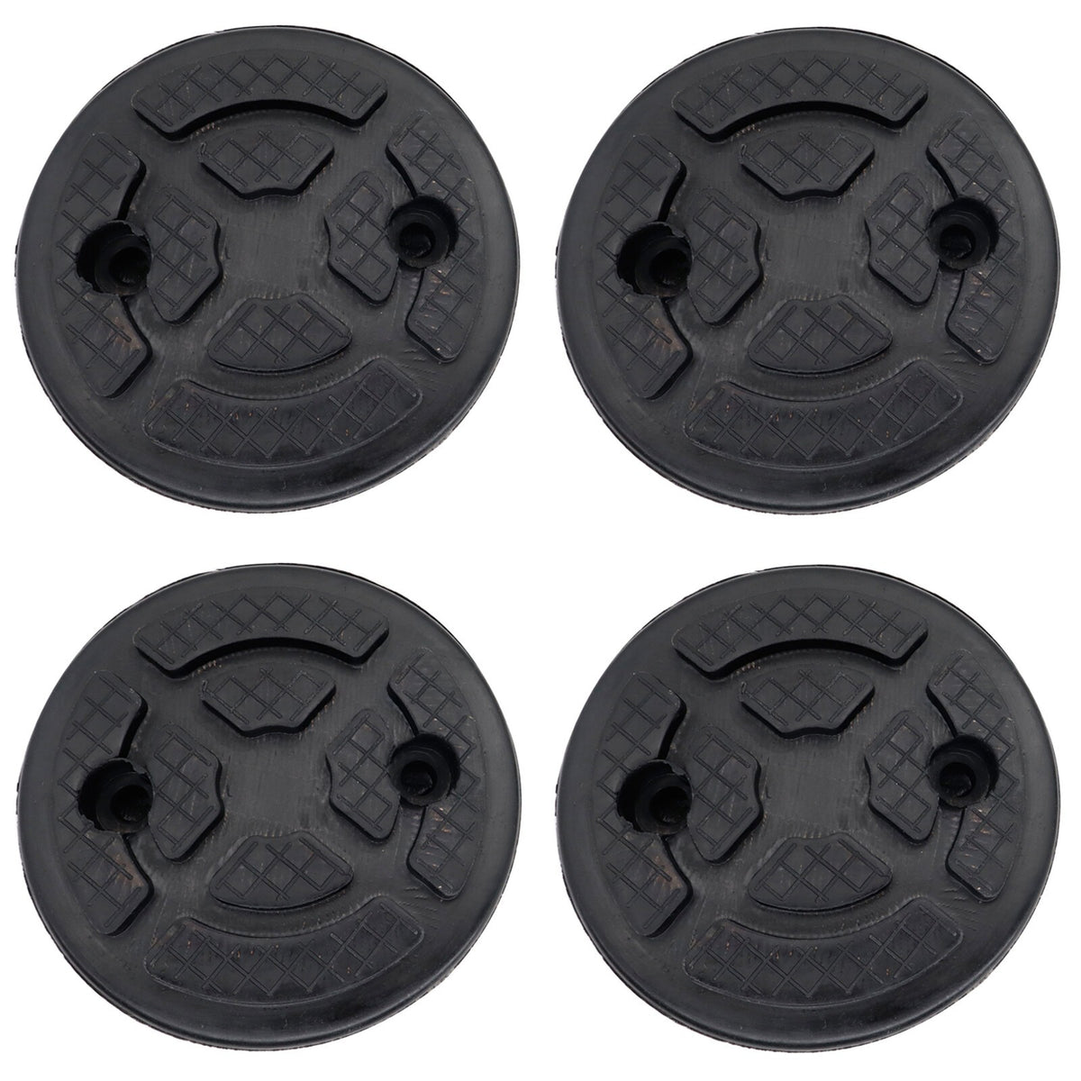 4pcs Rubber Lifting Pads Block For 2 Post Lift Replacement Pads Car Lift Ramp