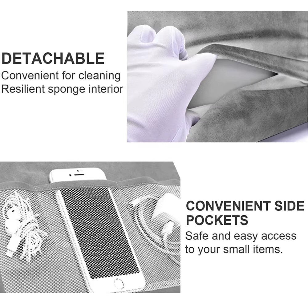 Multi-Angle Pillow Tablet  Stand Holder Foam Lap Rest Cushion For Phone iPad UK