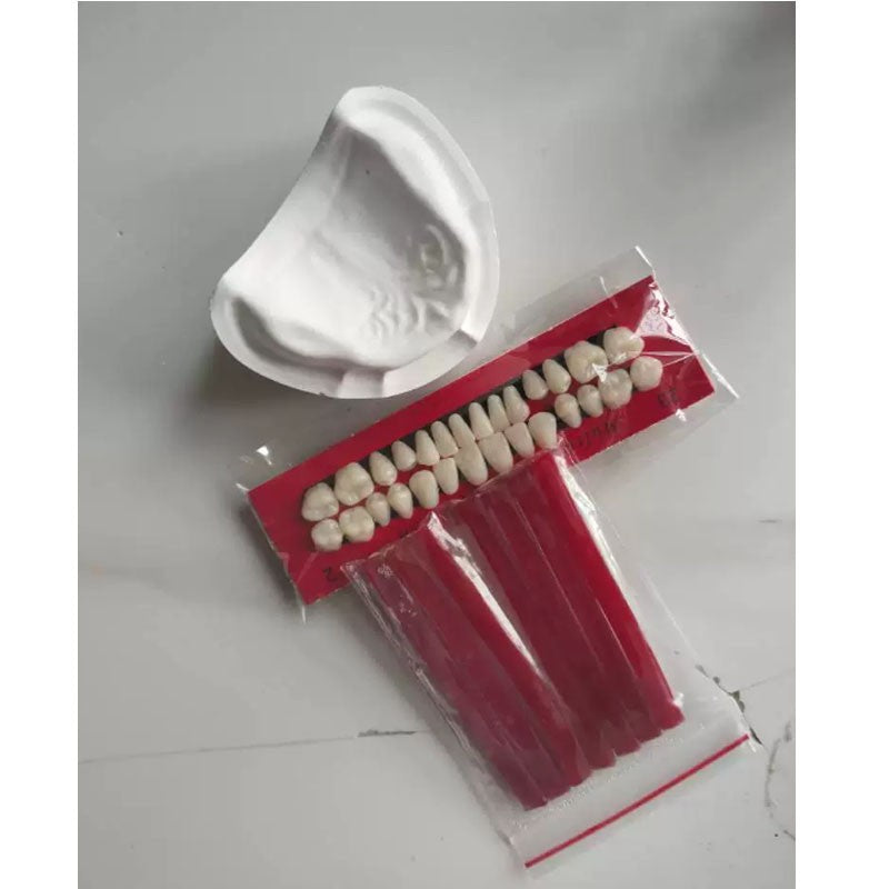 DIY Denture Fake Teeth - Full or Partial Denture Repair Missing Teeth Set