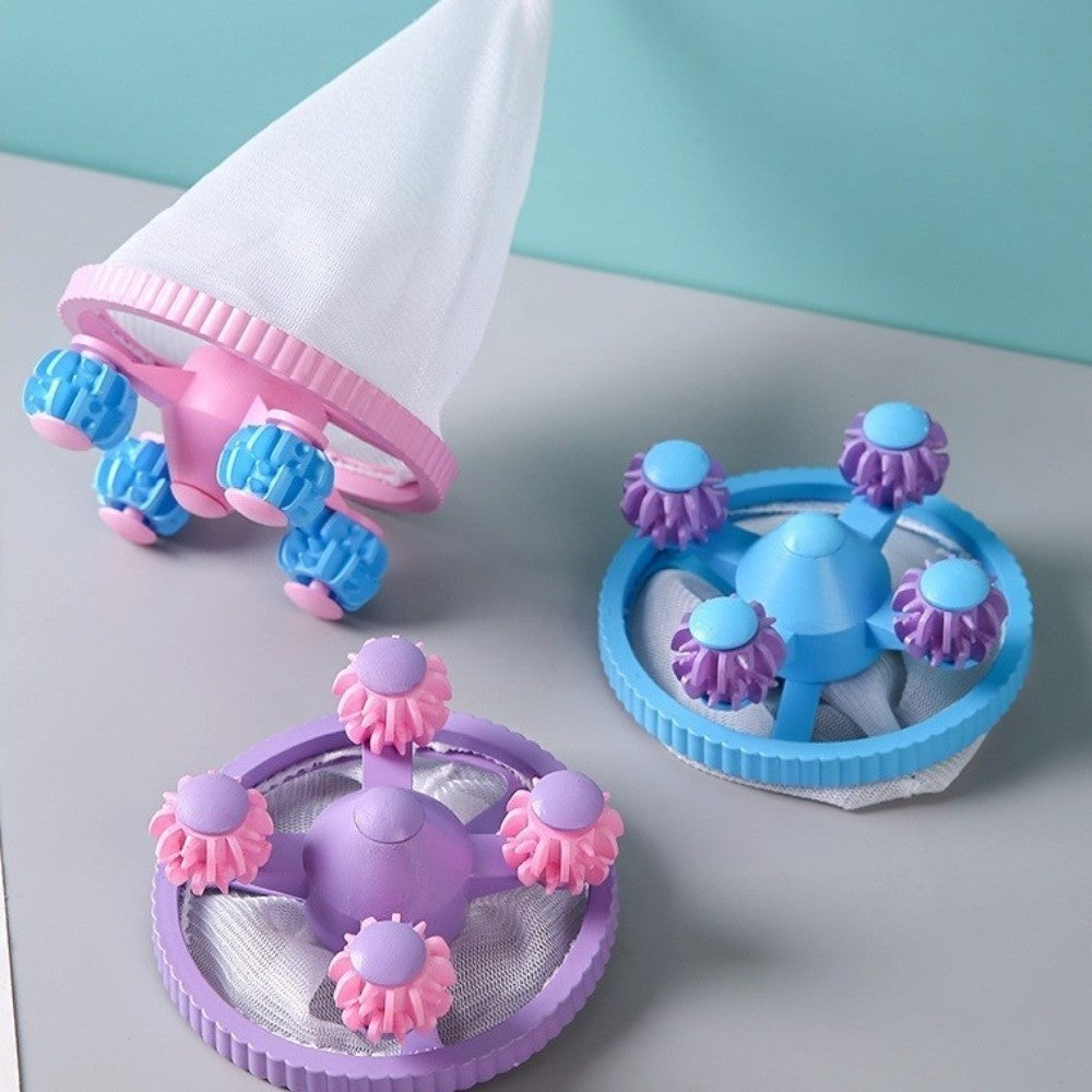 3pcs Reusable Laundry Pet Hair Catcher Lint Catcher  for Clothes Color Random