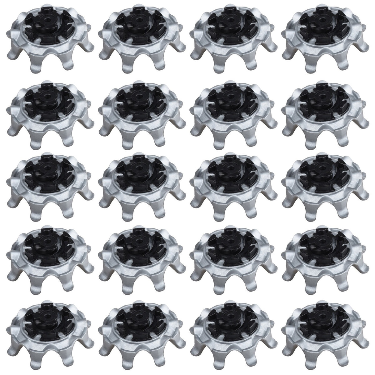 20 Short Teeth Hole Golf Spikes – Fast Twist Studs for Footjoy Golf Shoes
