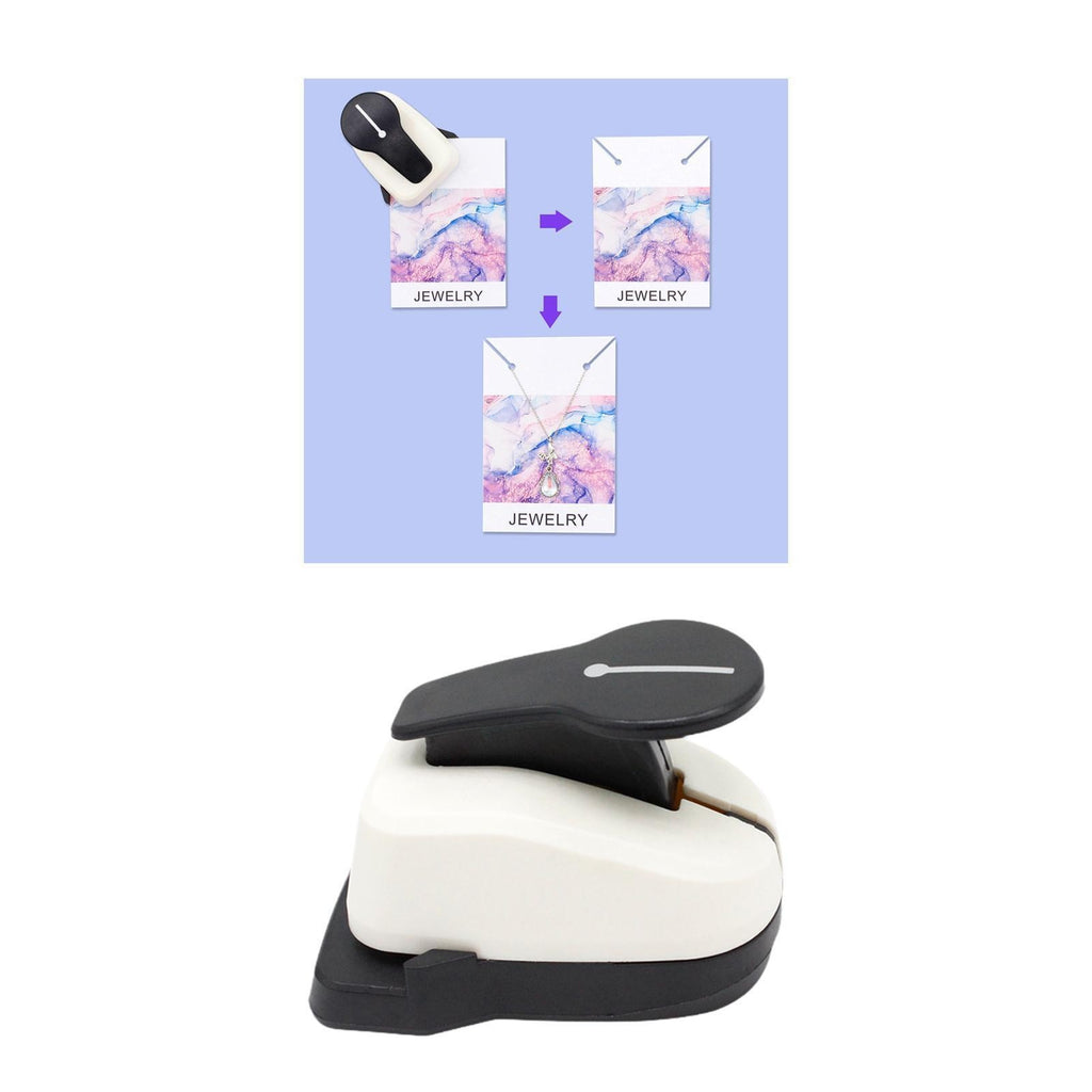 Necklace Card Punch Tool for Earring Necklace Storage Cards Making DIY Tool