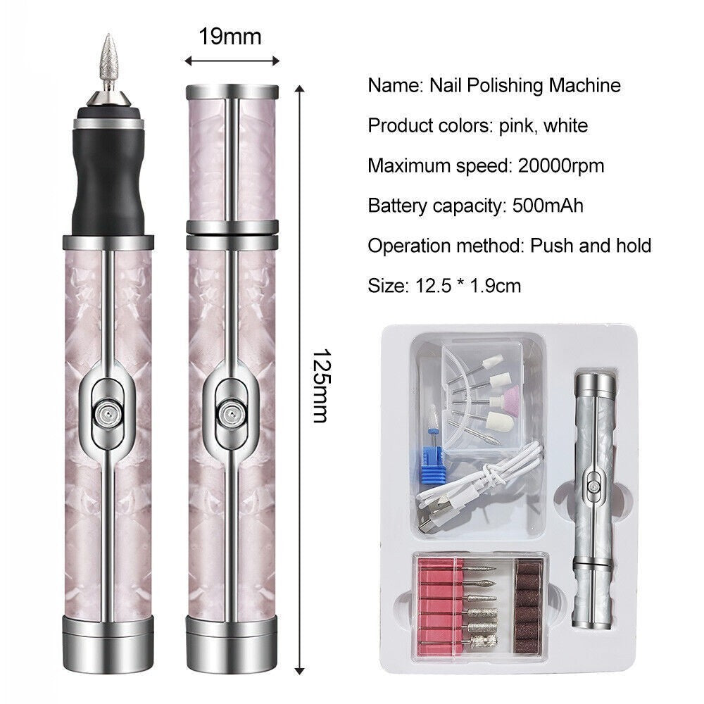 Professional Toe Nail Grinder For Thick Toenails Set Manicure and Pedicure UK