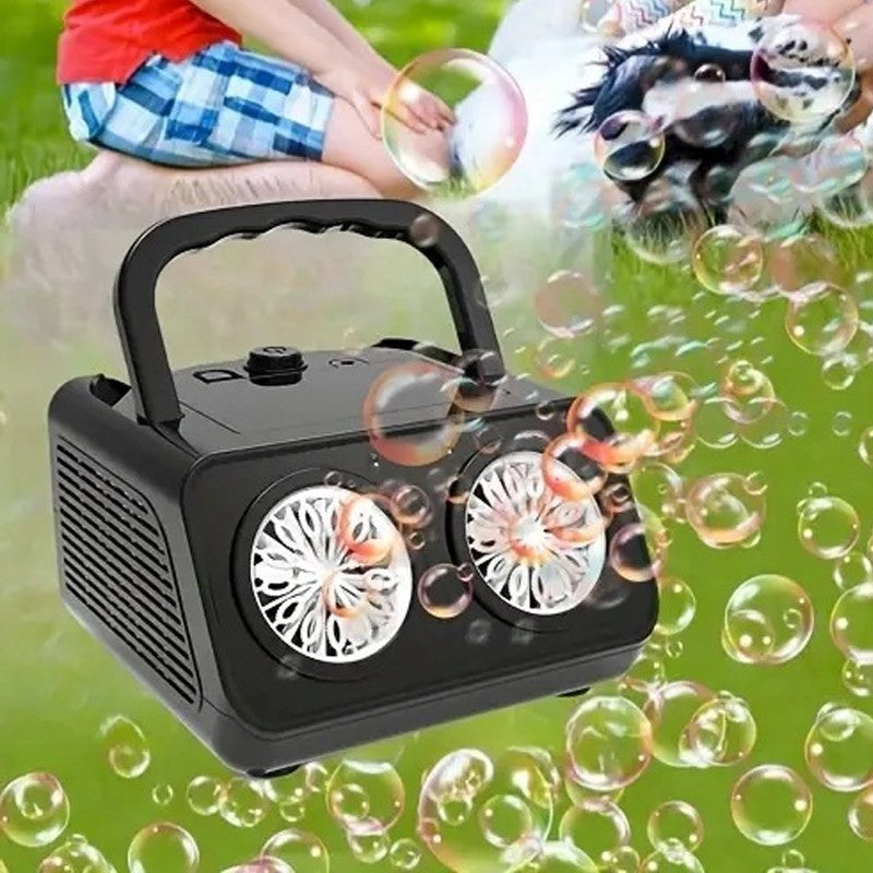 Automatic Bubble Machine Electric Bubble Makers Bubble Blower for Outdoor Party