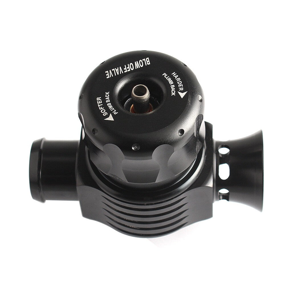 25mm Universal Dual Port Blow Off Valve (BLACK) Diverter Valve Dump Valve