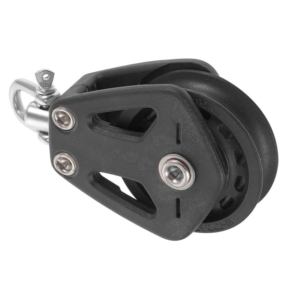 Single Swivel Pulley Block Nylon Fitness Bearing Lifting for Sailboat