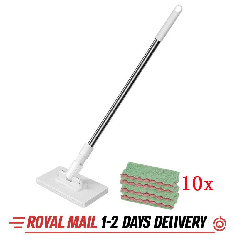 New Snap Grip Mini Mop,Zero Touch Mini Mop,No Wash Lazy Mops Wet and Dry