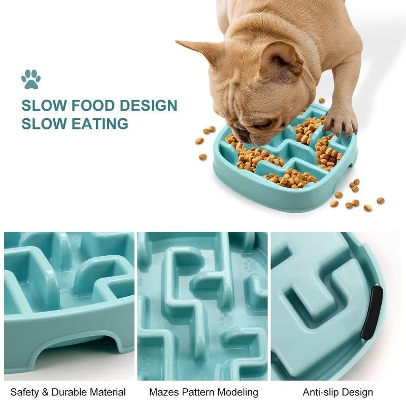 1PCS Slow Feeding Bowl for Pets Prevent Tipping And Choking Preventing Bloating