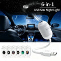 HD Smart Dynamic 5D Holographic Night Light Projector, Plug and Play Projector*/