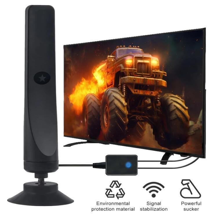 Indoor Wavemax TV Aerial Signal Amplifier Booster For All Smart Television Set