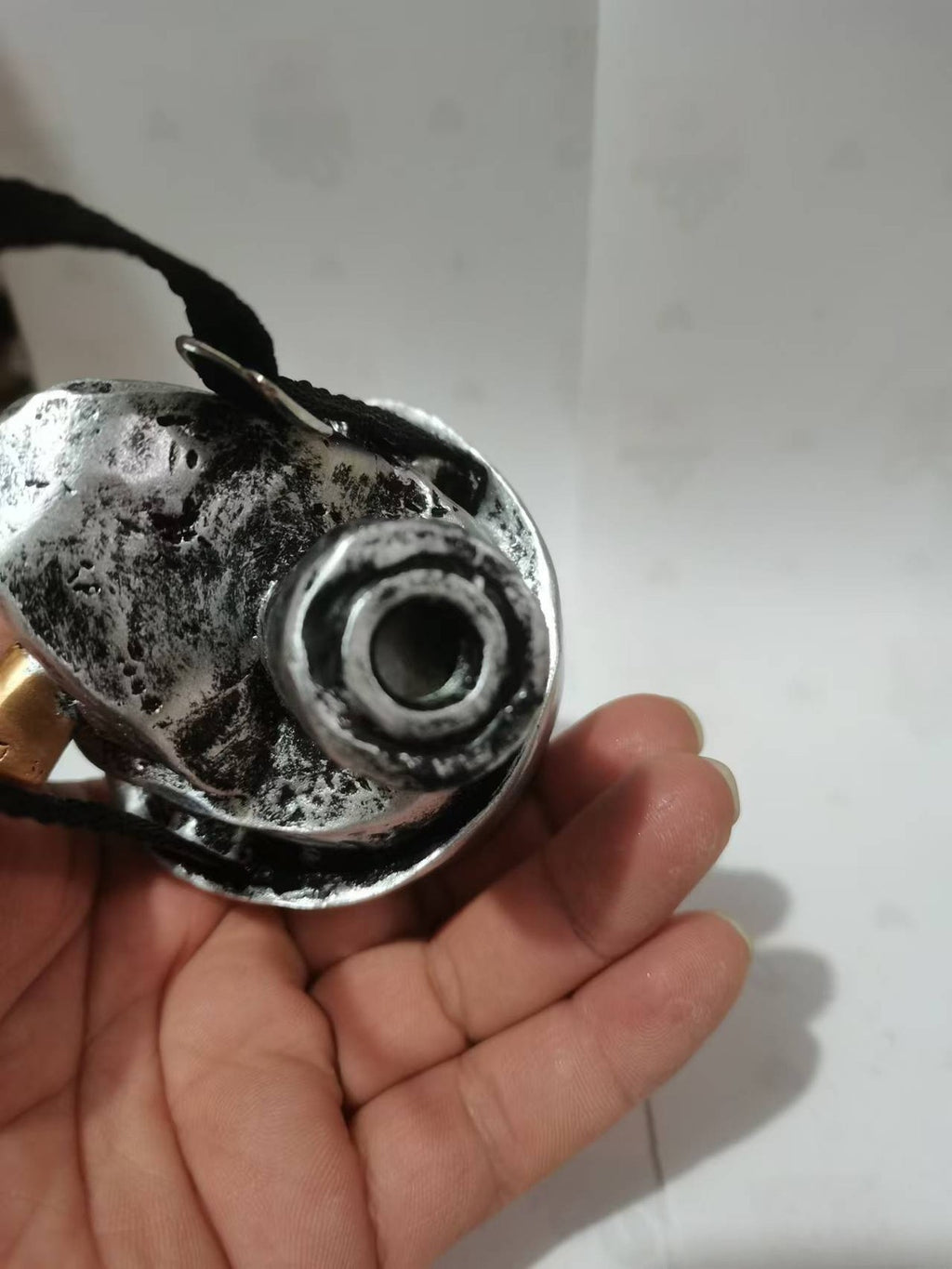 Skull-shaped Resin Car Gear-shift Decoration