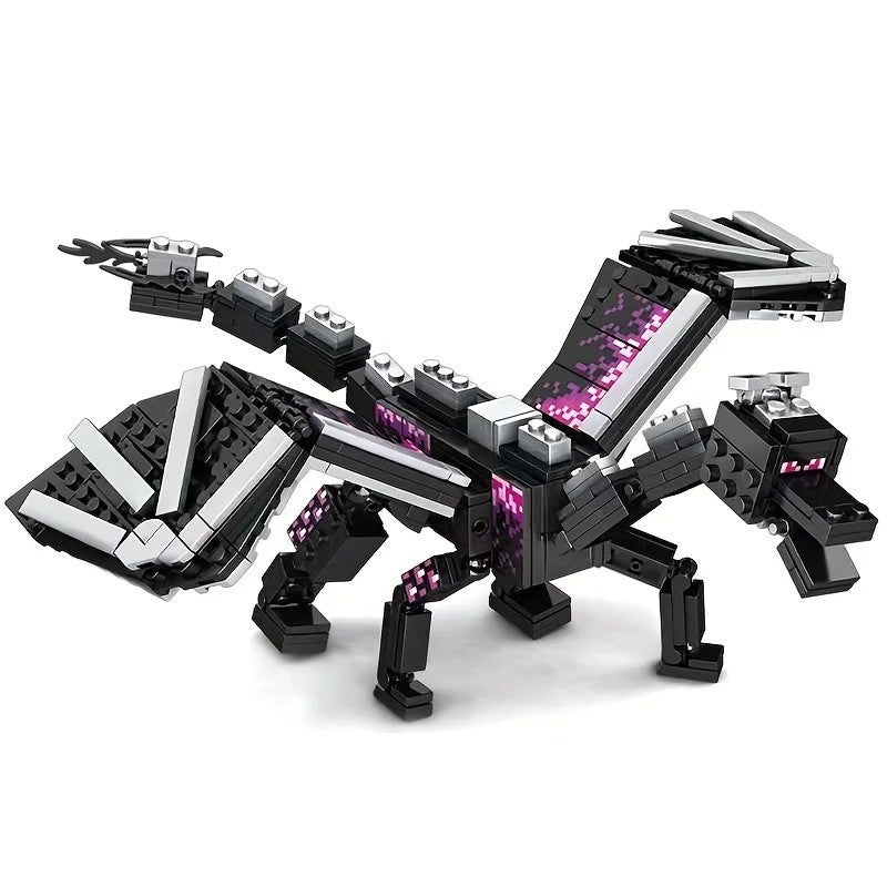 423pcs Building Block Set For The Ended dragon In Minecraft The End