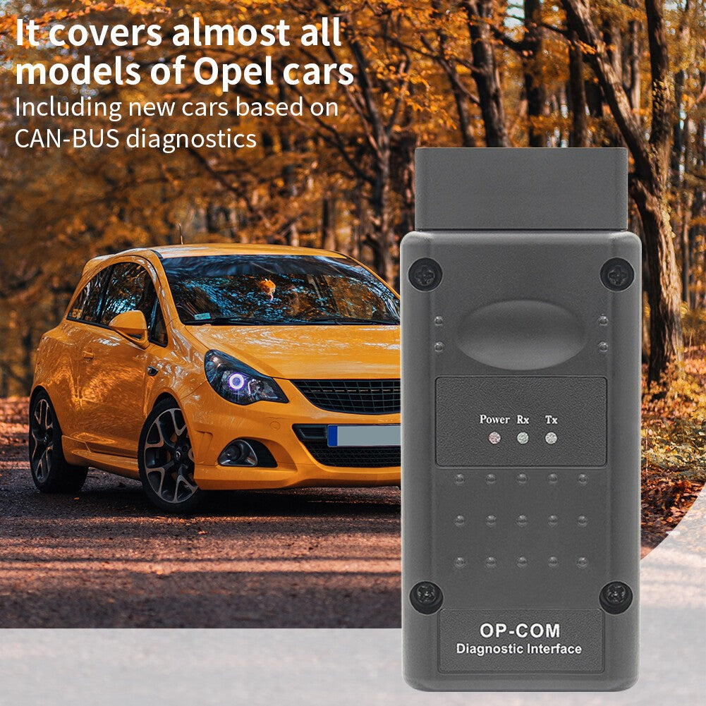 UK For V1.99 OPEL OP COM Vauxhall OBD2 Diagnostic Code Reader Scanner Tool OPCOM