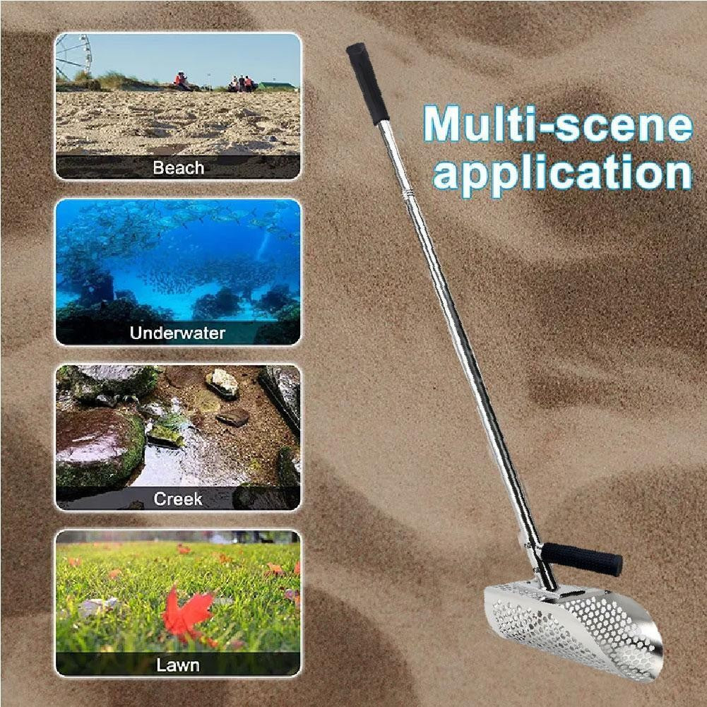 Hot Sell Sand Scoop for Metal Detecting Metal Detector Beach Finds Scoop Equipme
