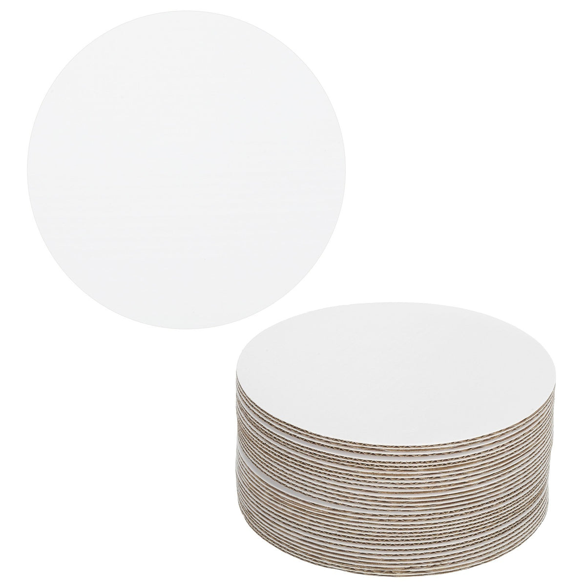 *30Pcs* Cardboard Cake Rounds, 10 Inch Cake Board for Desserts, White