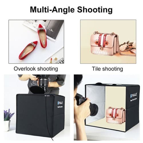 PULUZ 40CM Big LED Light Box Photo Tent Dimmable Photography Studio Shooting 16"