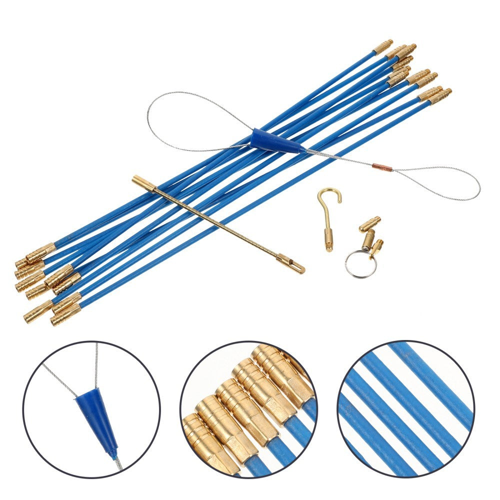 Wall Cable Set Fish Tape for Pulling Cables Electrical Wire Puller