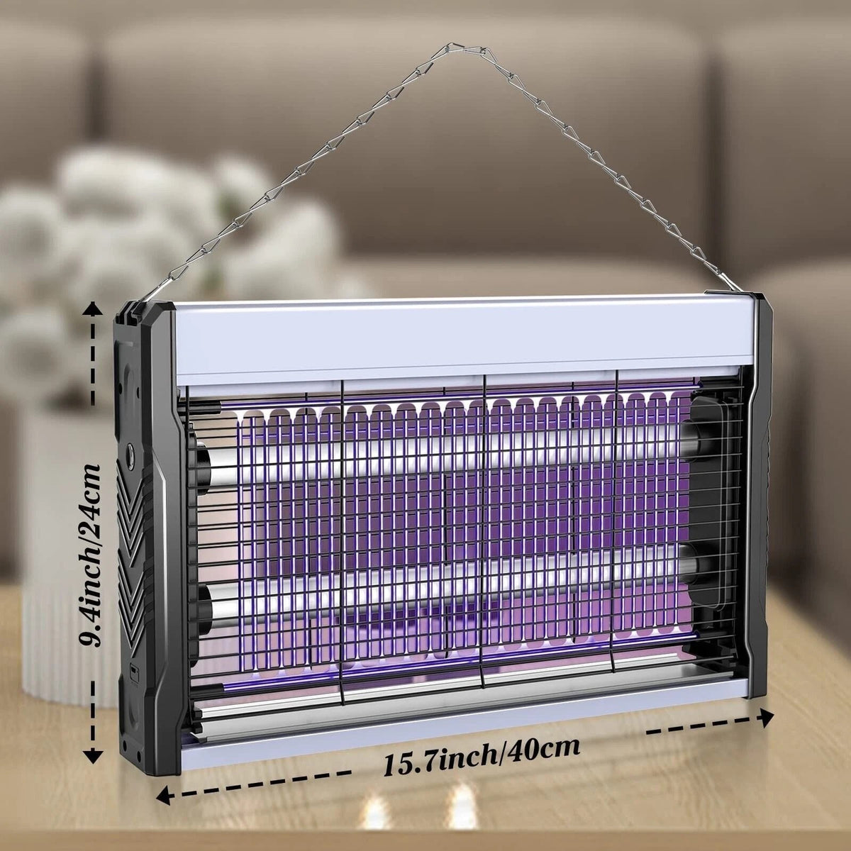 6W LED Bug Zapper Electric Insect Fly Killer Mosquito Pest Trap UV Indoor Lamp