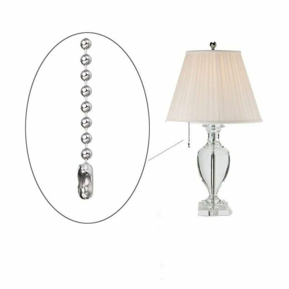 10FT Beaded Chain Ceiling Fan Pull Chain Beaded Extension Light Decor String