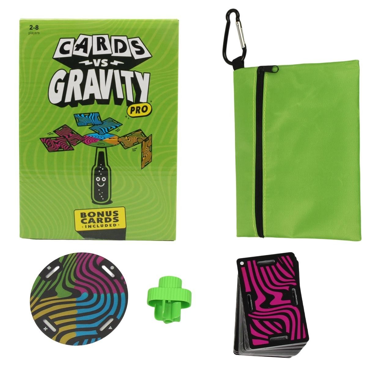 Cards vs. Gravity Pro The Gravity Defying Card-Balancing Game 2-8 Players Party