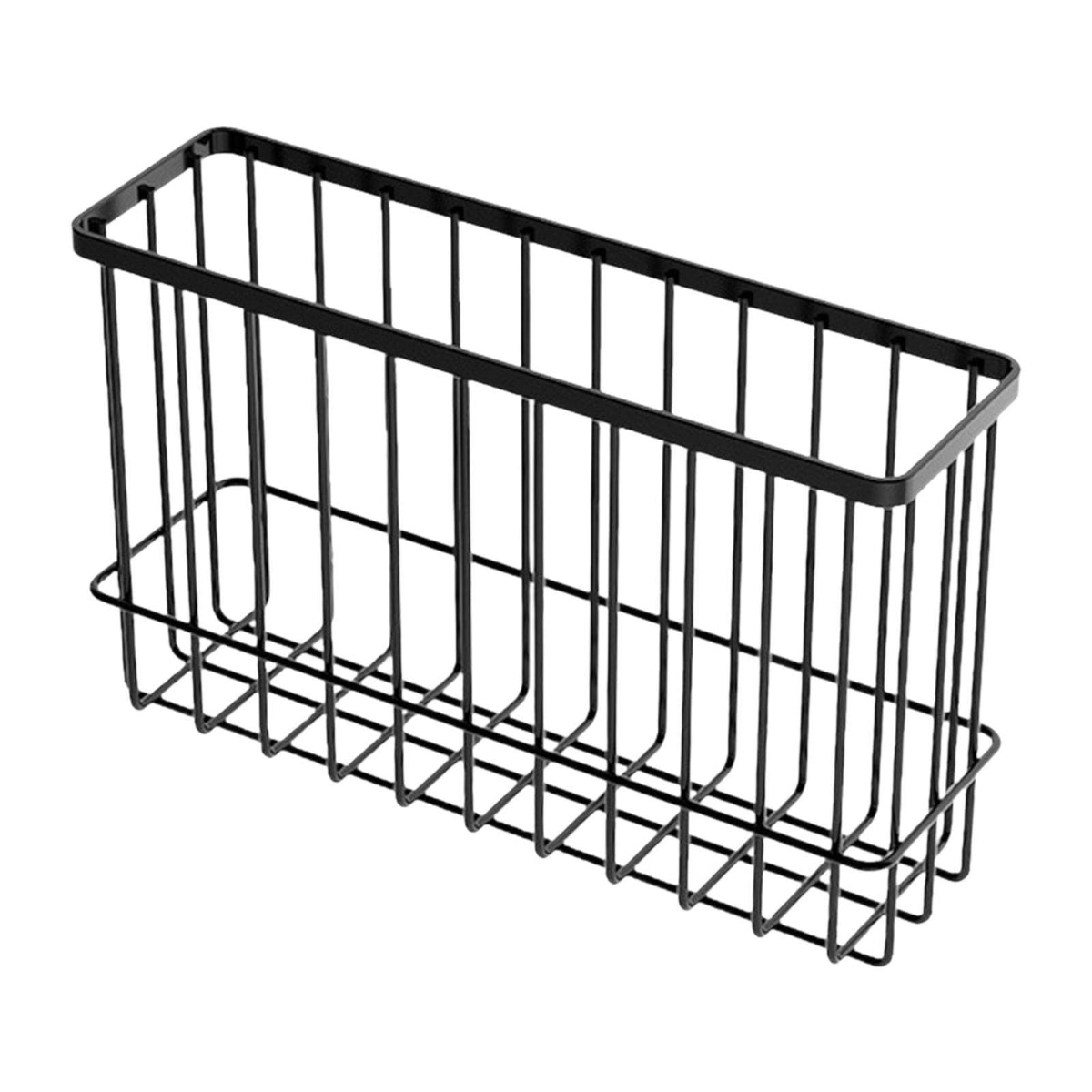 Iron Hanging Wire Basket Wire Storage Bin Kitchen Cabinet Door Storage Box for