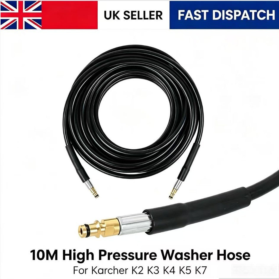 Karcher K2 Hose 100% RUBBER Pressure Washer Replacement HOSE choose your style