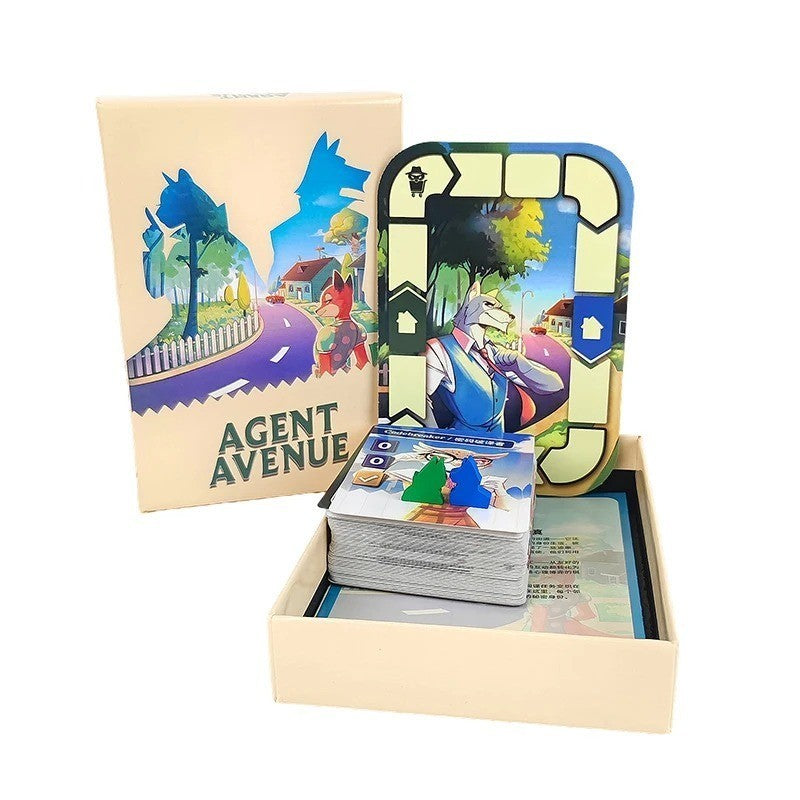 Agent Avenue Board Game Card Game Family Party Strategy Game Brand New