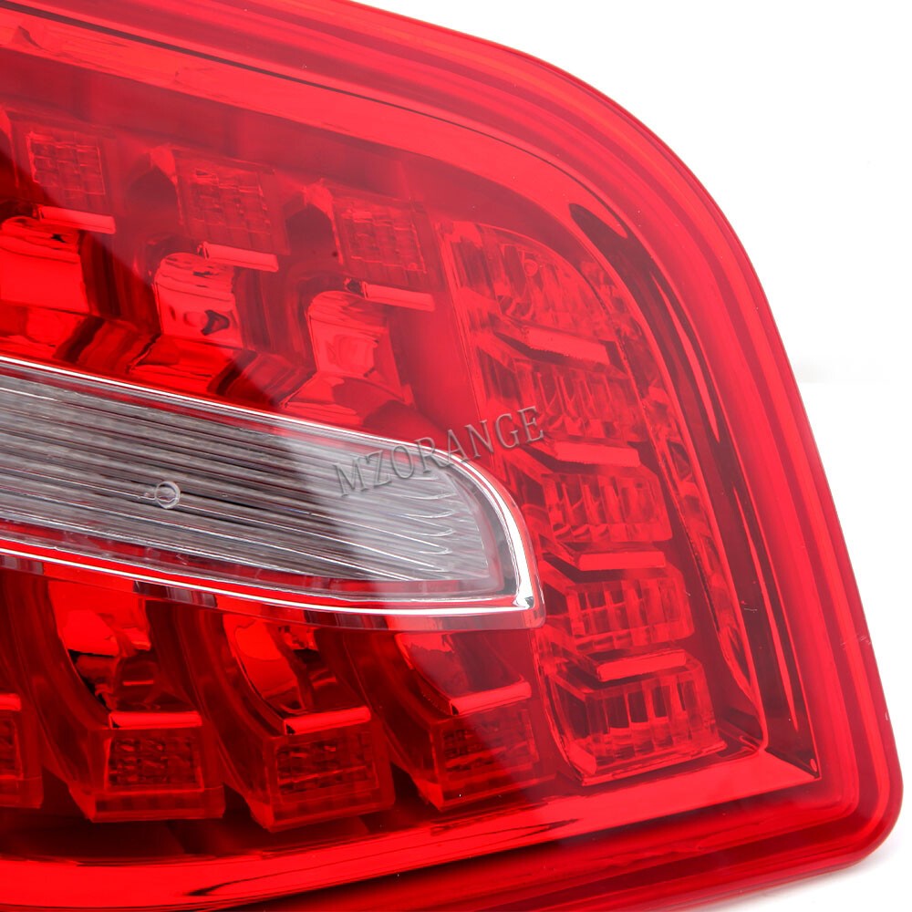For Audi A6 C6 2009-2011 Sedan Set of 4 Outer Inner Tail Light Rear Brake Lamp